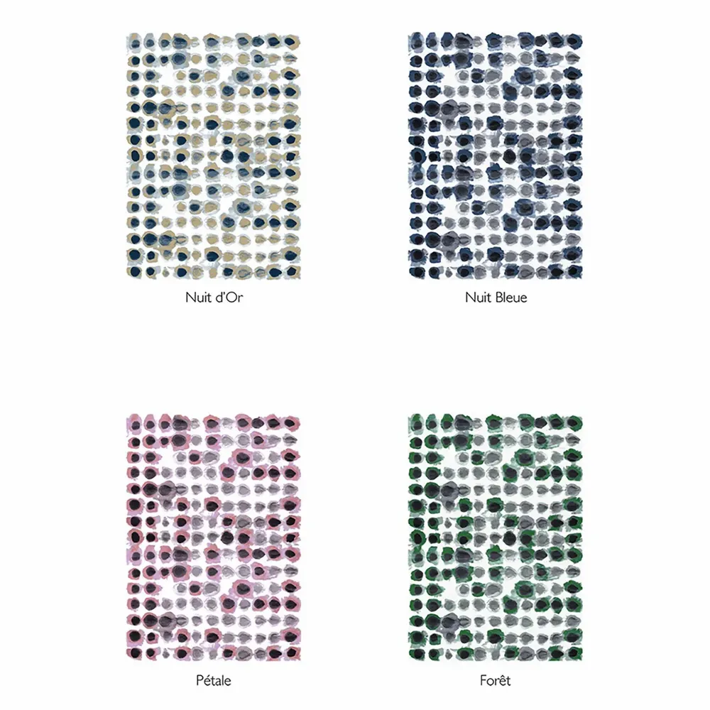 Wallpaper - Wallpaper - Domino sheet 60x85cm - ELIXIR - LAUR MEYRIEUX COLLECTION