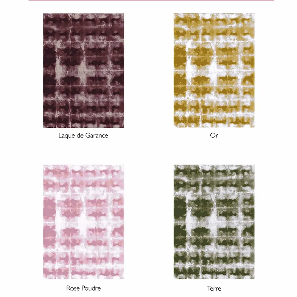 Wallpaper - Wallpaper - Domino sheet 60x85 cm - WABI - LAUR MEYRIEUX COLLECTION