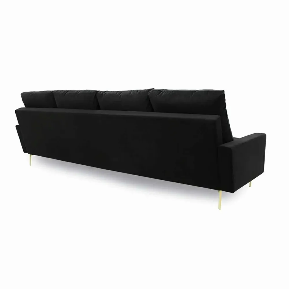 Canapés pour collectivités - Narciso Black Velvet | Canapé et fauteuil - CREARTE COLLECTIONS