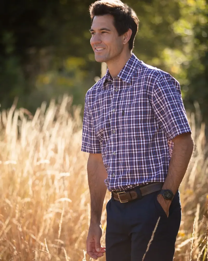 Apparel - Stitched Leather Belt for men and women (wide) - BERBER LEATHER