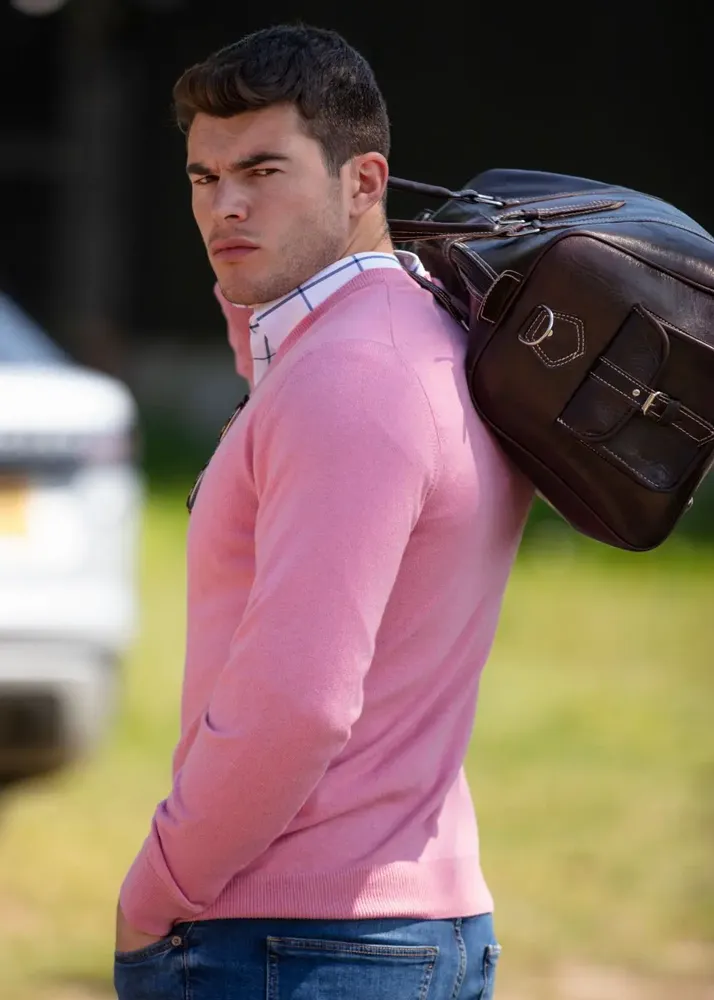 Leather goods - Leather weekend bag - BERBER LEATHER