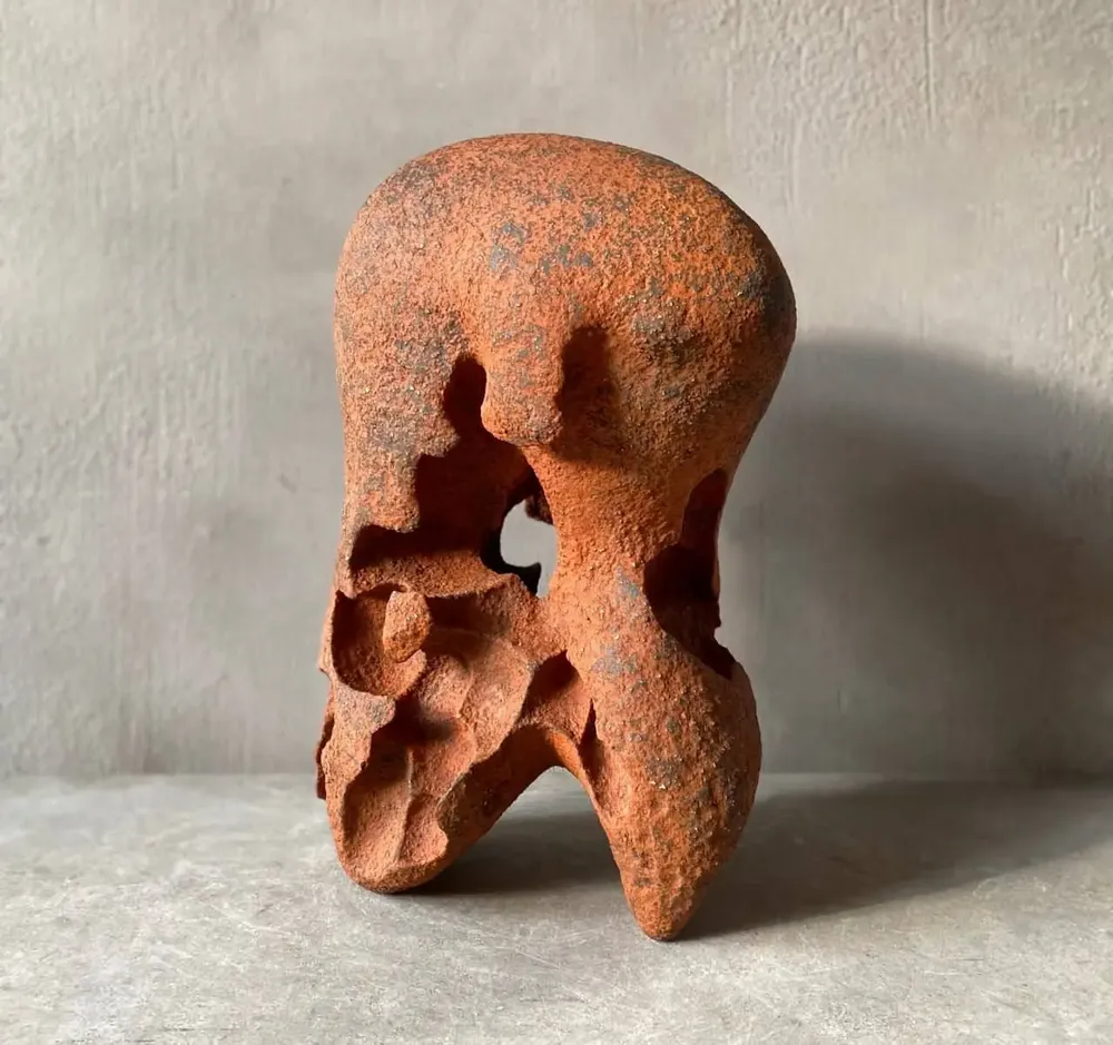 Céramique - Sculpture en céramique " Materra " II - GALERIE SANA MOREAU