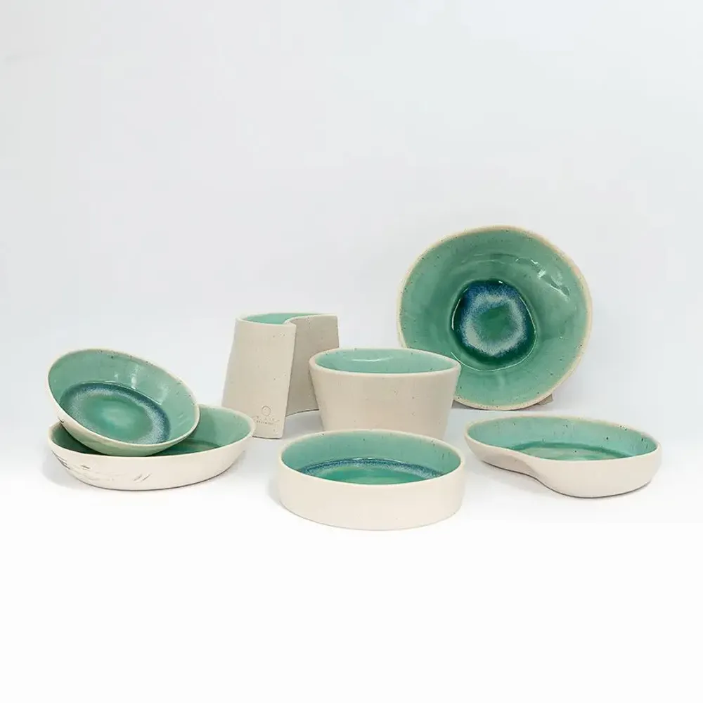Assiettes de réception - Vaisselle Haut de Gamme en Gres - HIC CERAMICS