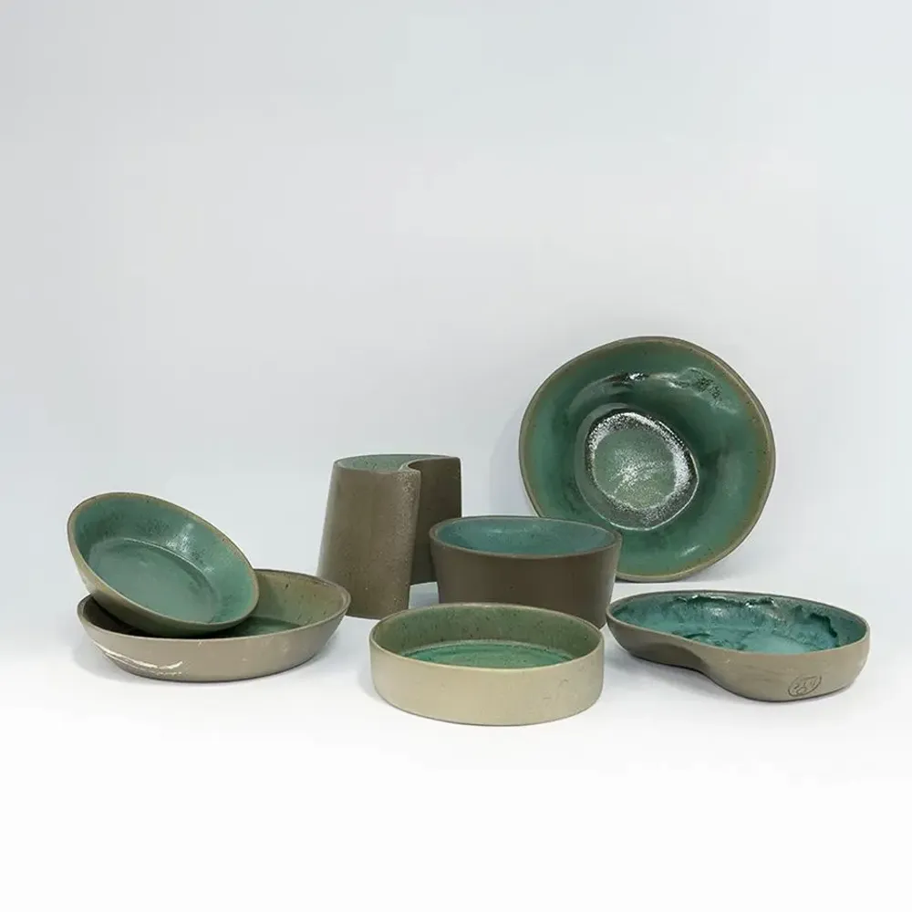 Assiettes de réception - Vaisselle Haut de Gamme en Gres - HIC CERAMICS