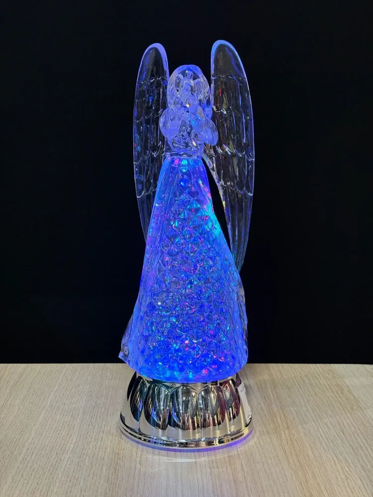 Other Christmas decorations - LED Lighted Angel with Dove – RGB & DC Power - BLUE STAR B.V.