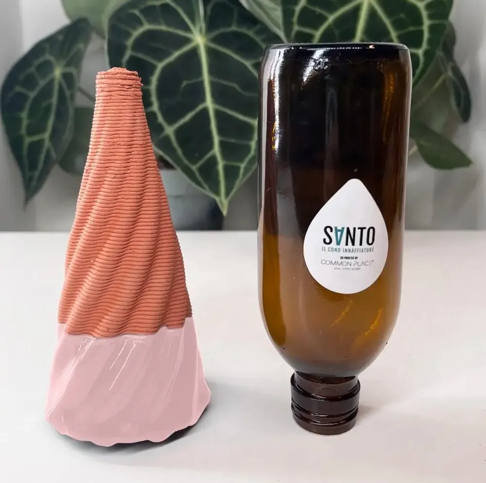 Vases - SANTO – le cône d’arrosage émaillé - COMMON PLACE YOUR URBAN JUNGLE