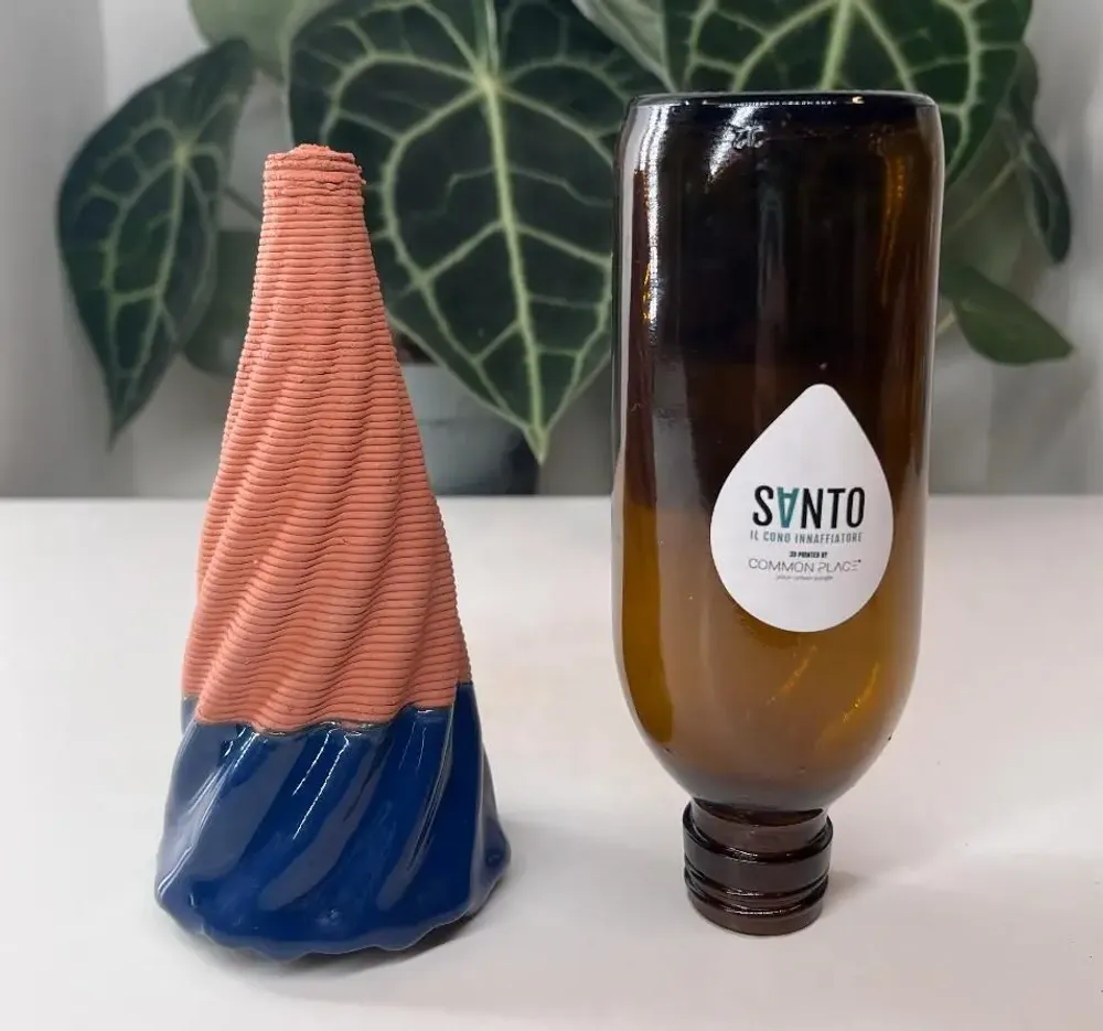 Vases - SANTO – le cône d’arrosage émaillé - COMMON PLACE YOUR URBAN JUNGLE