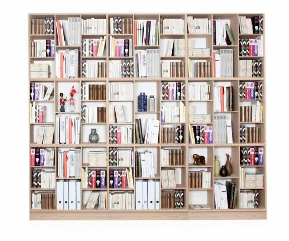 Bookshelves - Made-to-measure modular Shelving System model Cosmopol - JL STUDIO