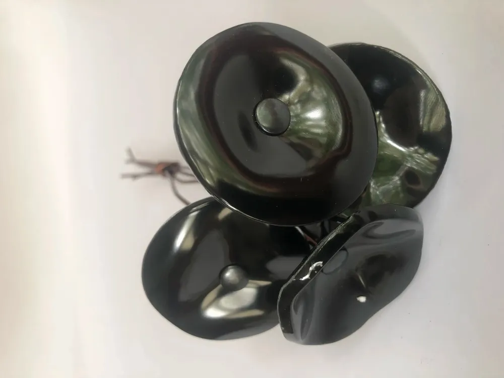 Décorations florales - Petite fleur en verre pour l'extérieur, noire, sur tige flexible - CARNEOL GLASS