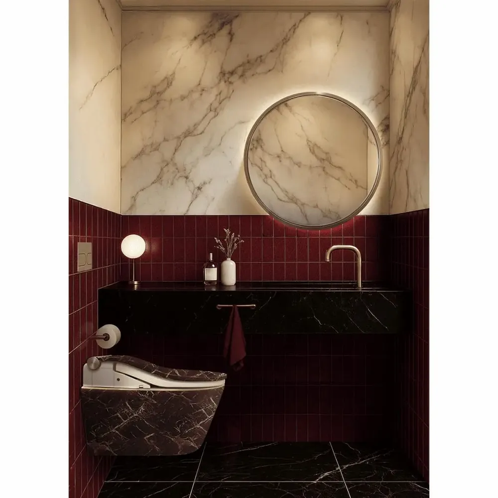Services - MARBLE EMOTION-3 TOTO Middle edition- toilet - ARTOLETTA NEW COLLECTION