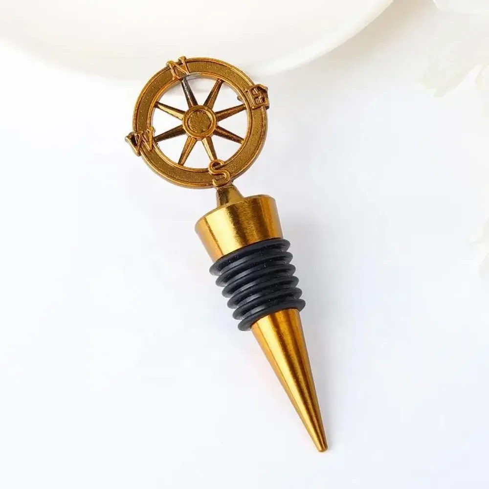 Cadeaux - Bouchon de bouteille - Traveller - Or ou Argent - SOSTRAW & SMARTTHINGS