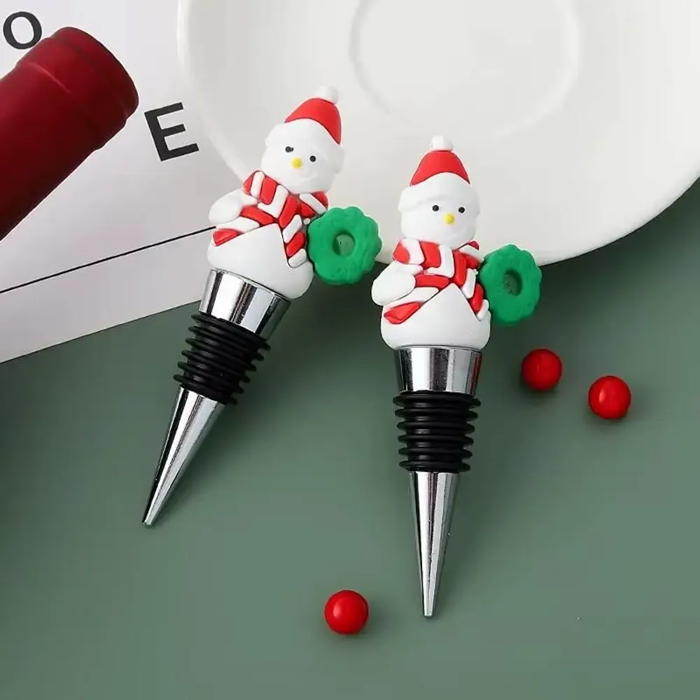 Cadeaux - Bouchon de bouteille de Noël - Père Noël rigolo - 7 modèles - SOSTRAW & SMARTTHINGS
