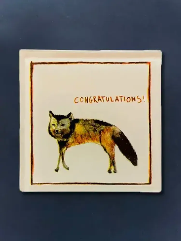 Decorative objects - Sick dog I'm proud of you decorative magnet - CARNEOL GLASS