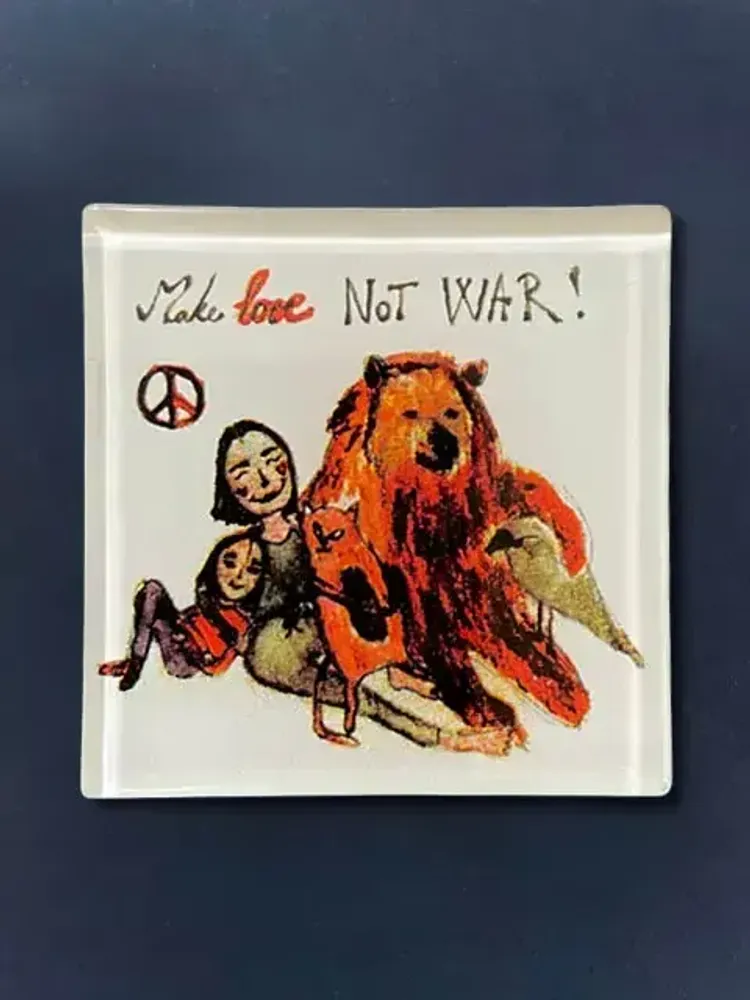 Objets de décoration - Faites la paix ! Aimant - CARNEOL GLASS