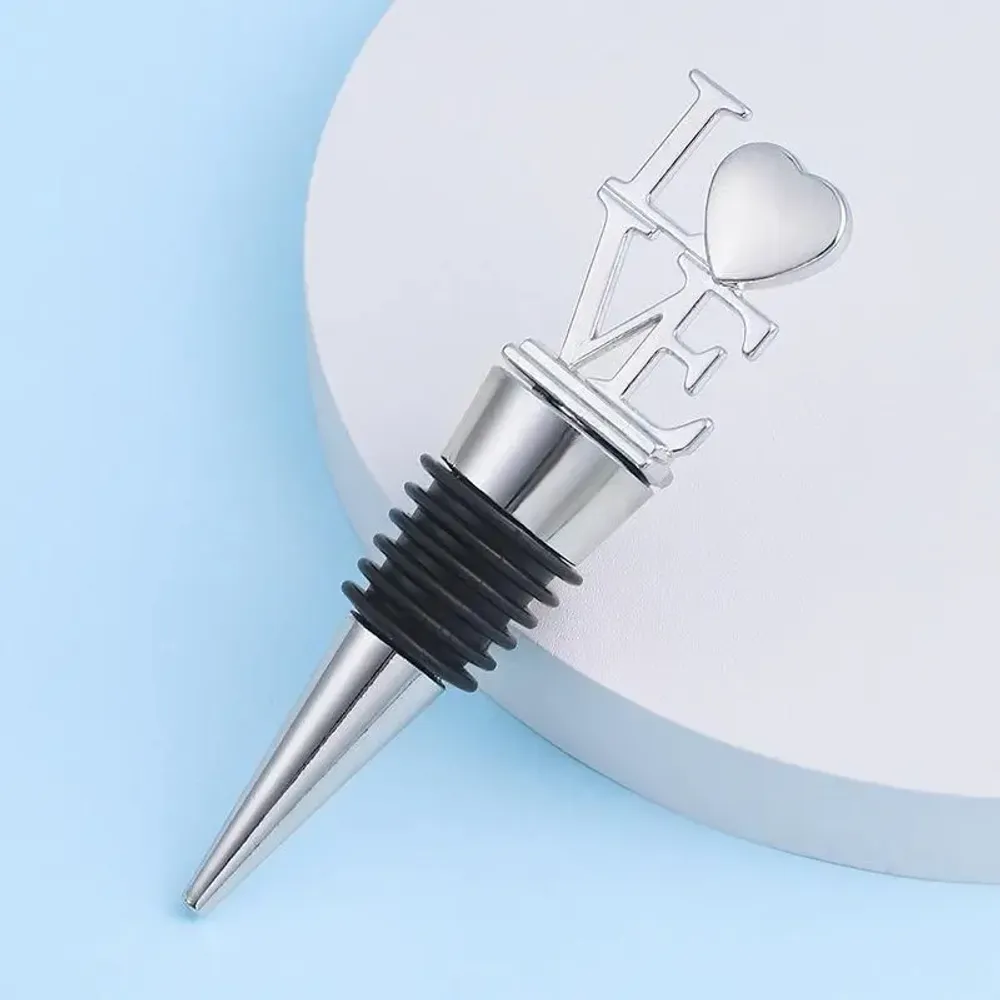 Gifts - Bottle stopper - LOVE - Gold or silver - SOSTRAW & SMARTTHINGS