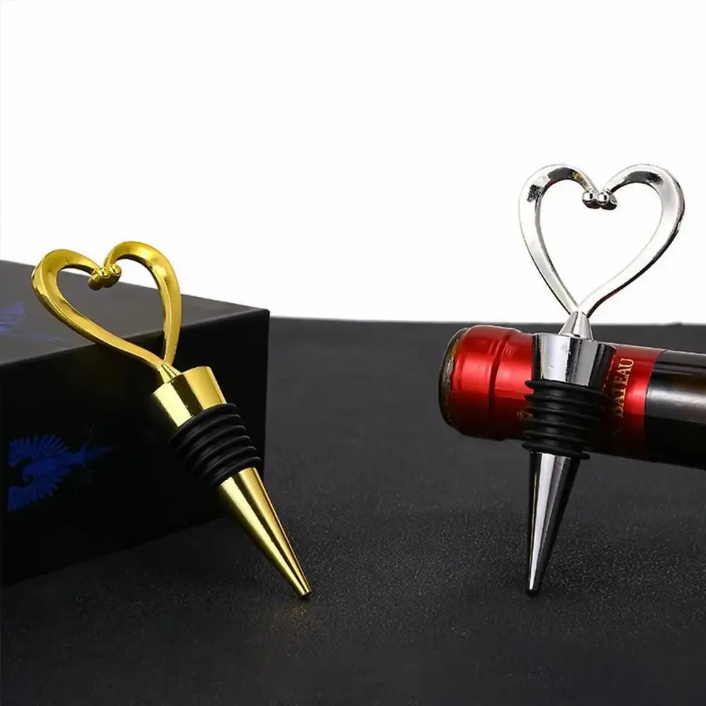 Gifts - Bottle Cork - Heart - Gold or Silver - SOSTRAW & SMARTTHINGS
