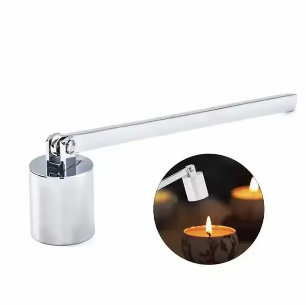 Christmas table settings - Candle extinguisher - Straight shape - Silver, gold or black - SOSTRAW & SMARTTHINGS