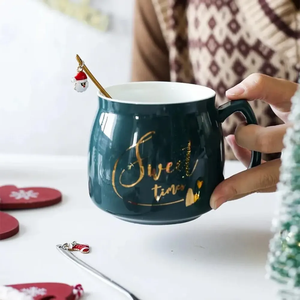 Christmas table settings - Christmas spoon with hanging decorations - 2 colors - 6 models - SOSTRAW & SMARTTHINGS