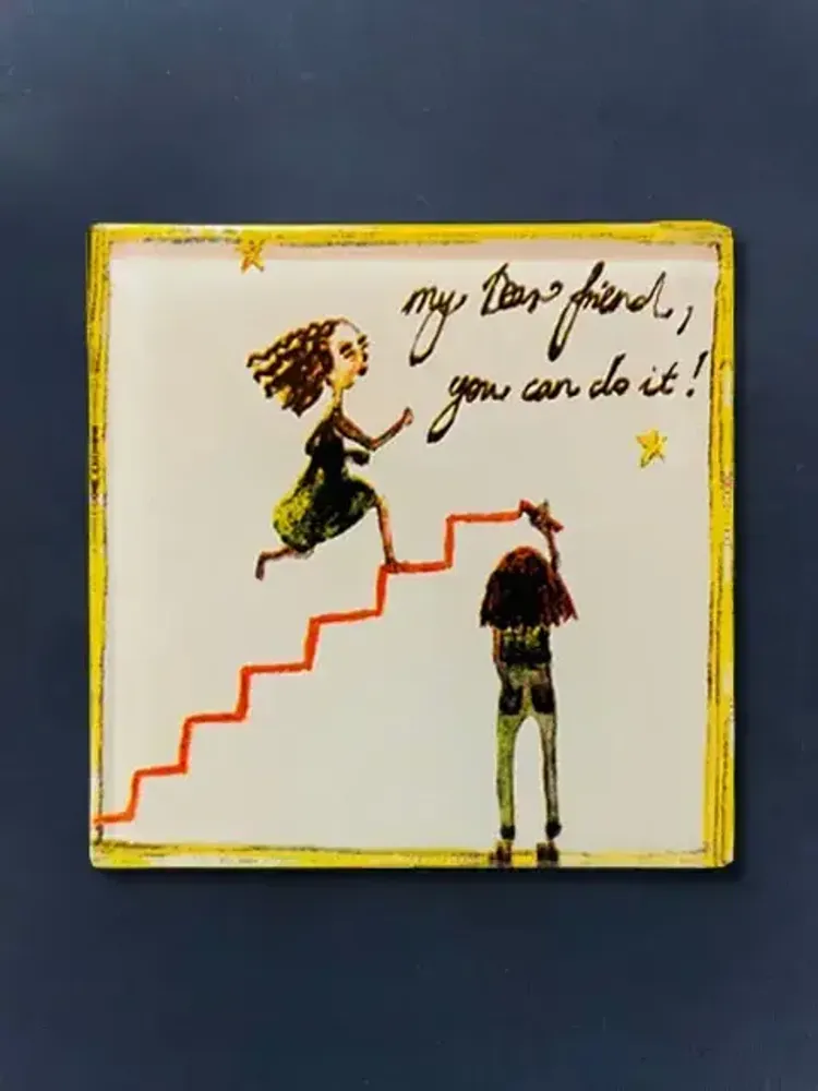 Decorative objects - You can do it magnet - CARNEOL GLASS