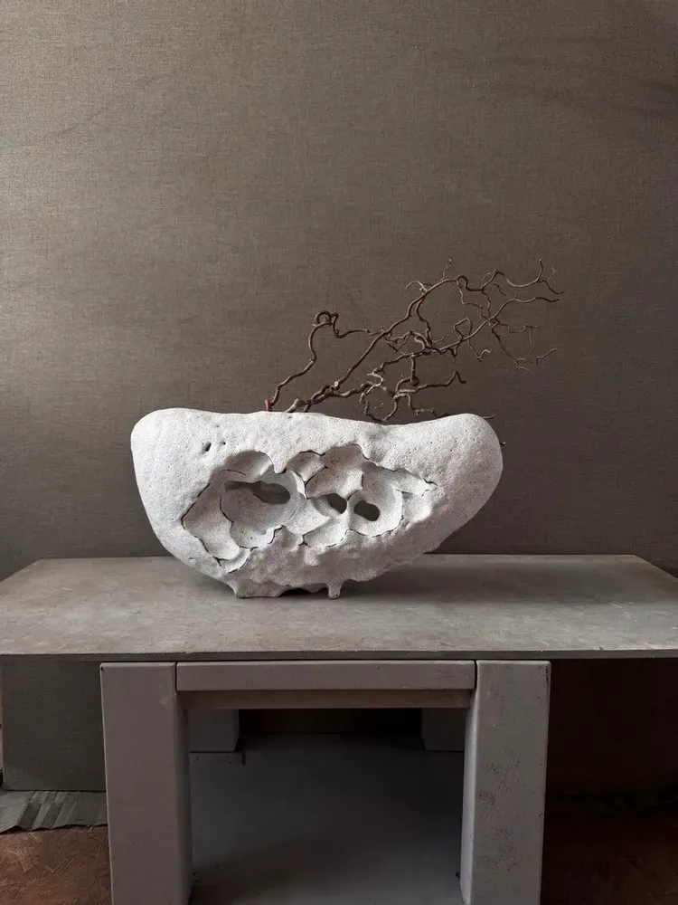 Vases - Vase en céramique "Roches de mes souvenirs" - GALERIE SANA MOREAU