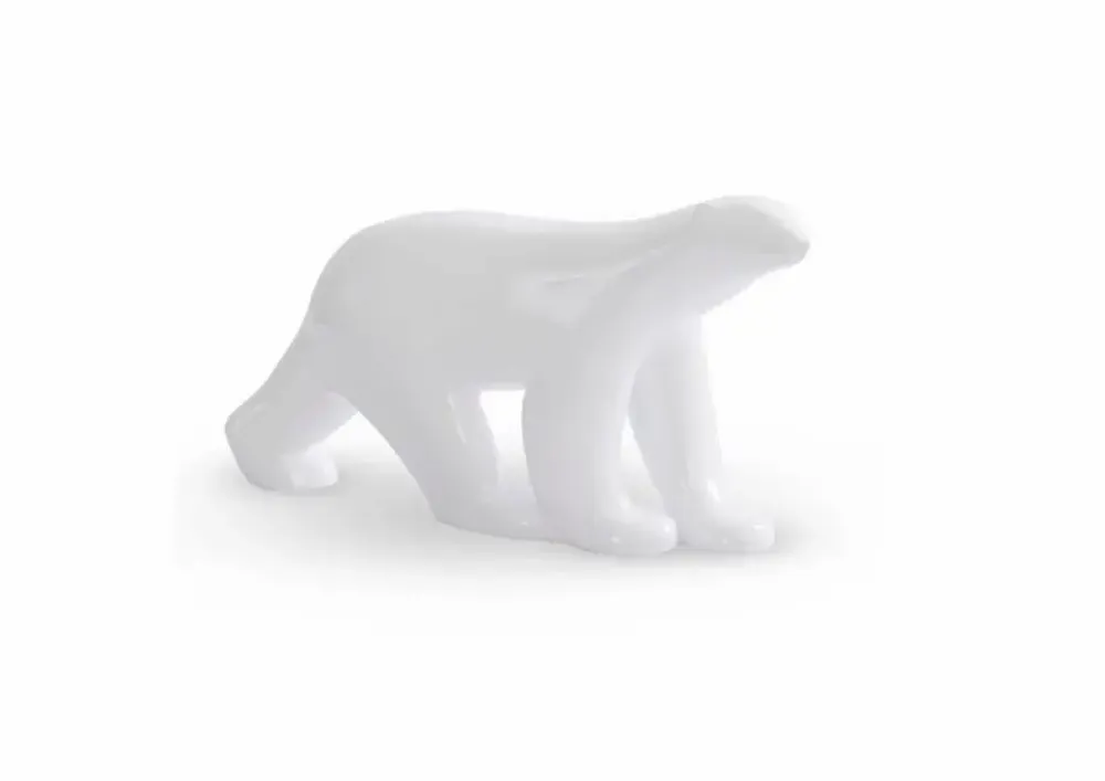 Objets design - L'OURS POLAIRE - Statue en laque blanche - MAI HOME DECOR PTE LIMITED