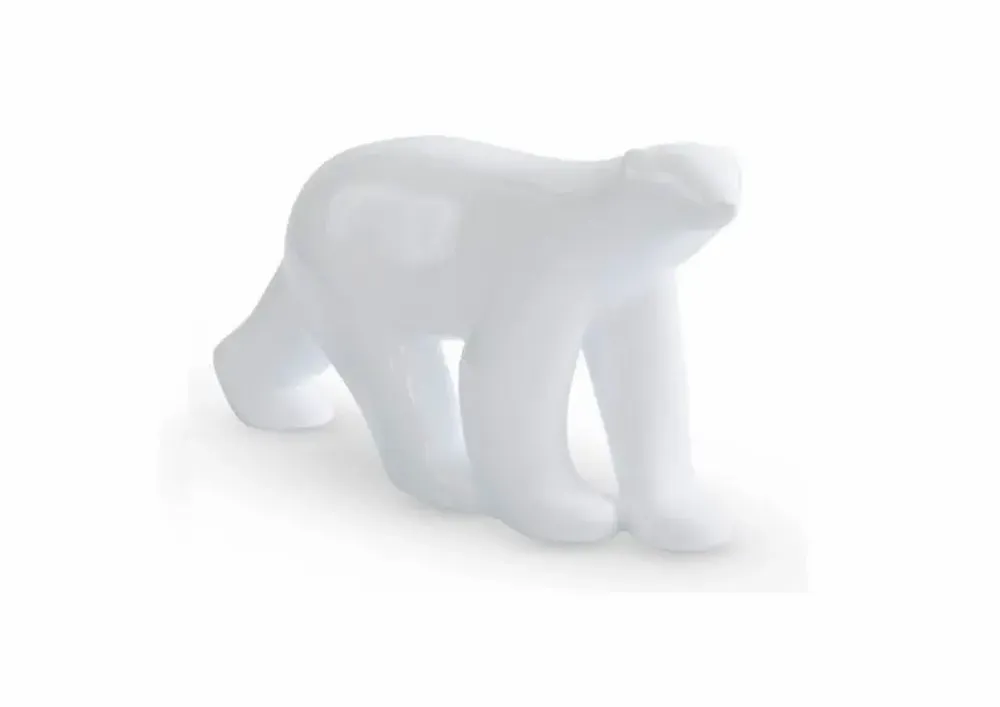 Objets design - L'OURS POLAIRE - Statue en laque blanche - MAI HOME DECOR PTE LIMITED