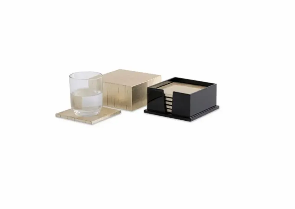 Objets de décoration - KALUA - Ensemble de sous-verres laqués - MAI HOME DECOR PTE LIMITED