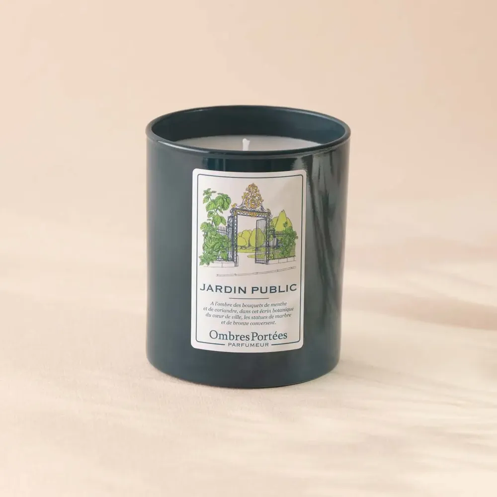 Candles - Ombres Portees Parfumeur scented candle Jardin Public - OMBRES PORTÉES PARFUMEUR