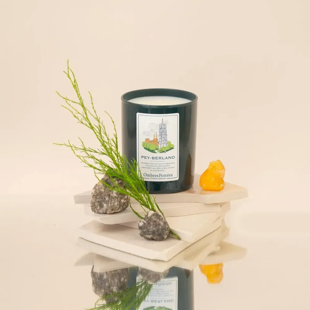 Candles - Ombres Portees Parfumeur  scented candle Pey-Berland - OMBRES PORTÉES PARFUMEUR