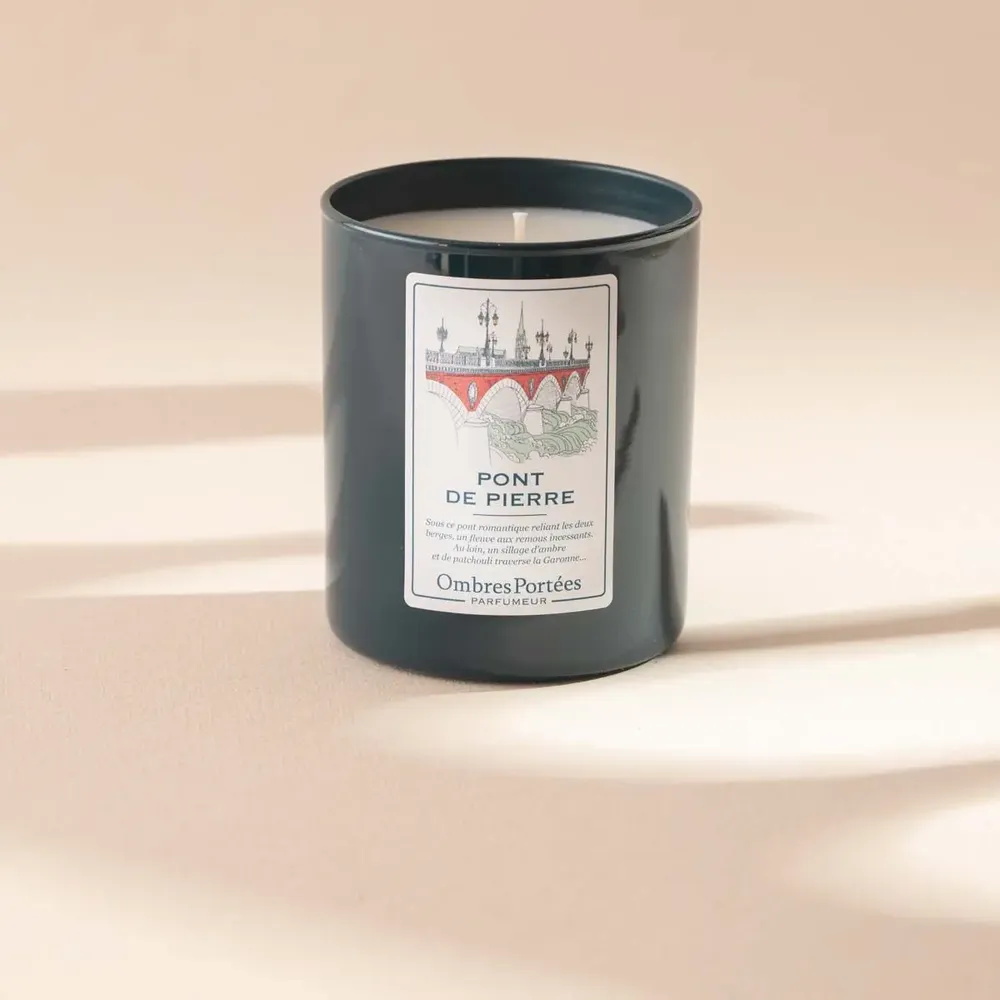 Candles - Ombres Portees Parfumeur scented candle Pont de Pierre - OMBRES PORTÉES PARFUMEUR