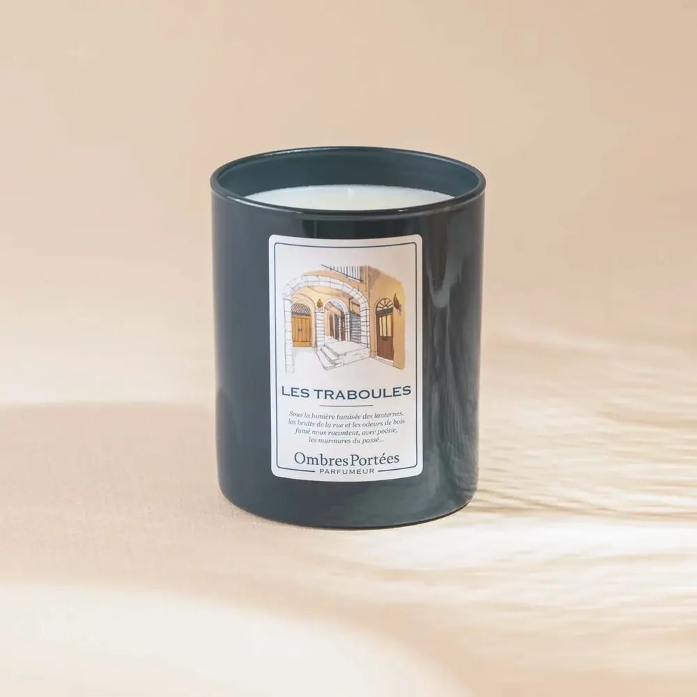 Candles - Ombres Portees Parfumeur scented candle Les Traboules - OMBRES PORTÉES PARFUMEUR