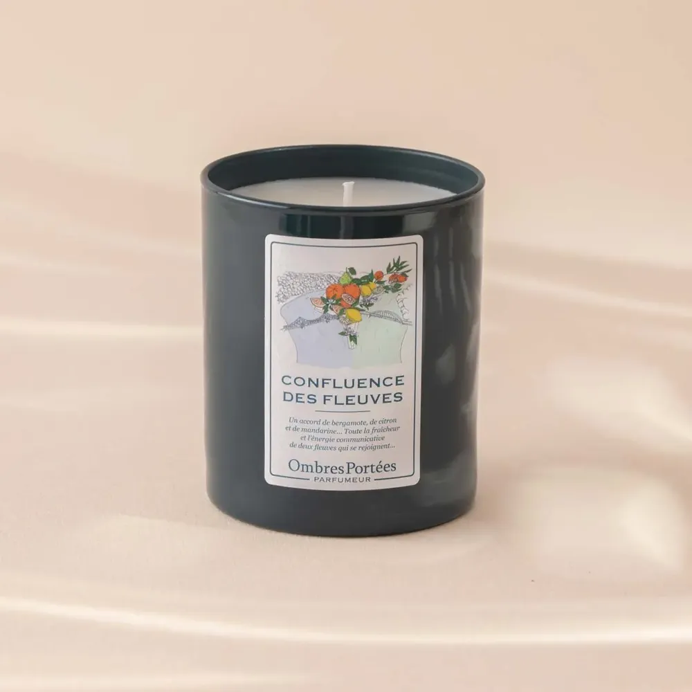 Candles - Ombres Portees Parfumeur scented candle  Confluence des Fleuves - OMBRES PORTÉES PARFUMEUR