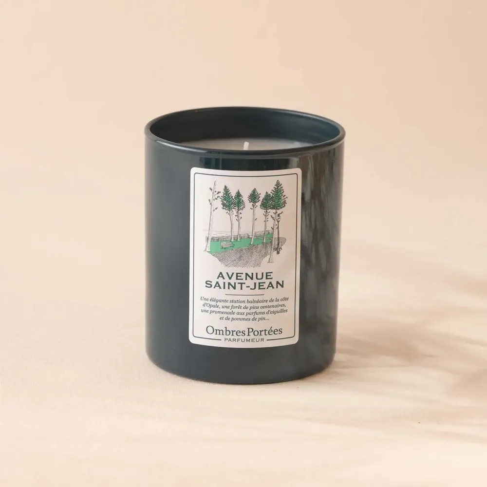 Candles - Ombres Portees Parfumeur scented candle Avenue Saint-Jean - OMBRES PORTÉES PARFUMEUR