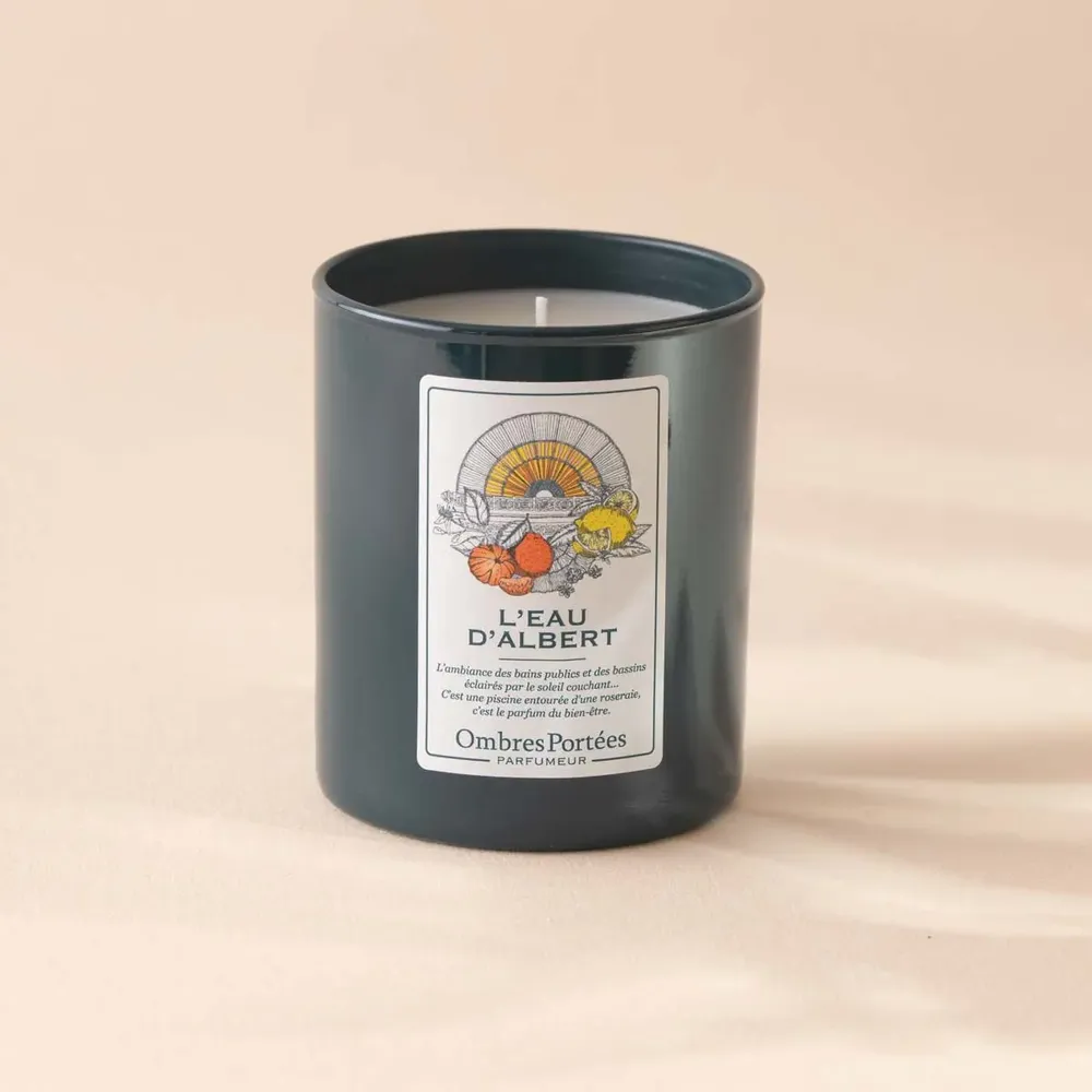 Candles - Ombres Portees Parfumeur scented candle L'eau d'Albert - OMBRES PORTÉES PARFUMEUR