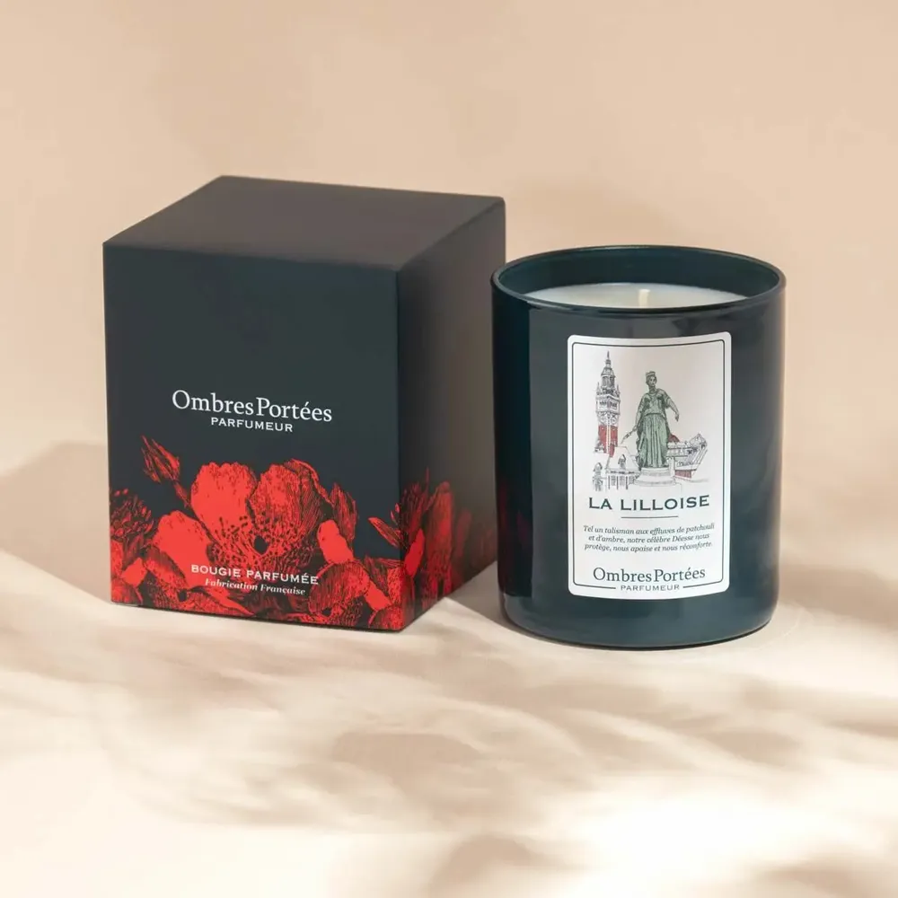 Candles - Ombres Portees Parfumeur scented candle La Lilloise - OMBRES PORTÉES PARFUMEUR