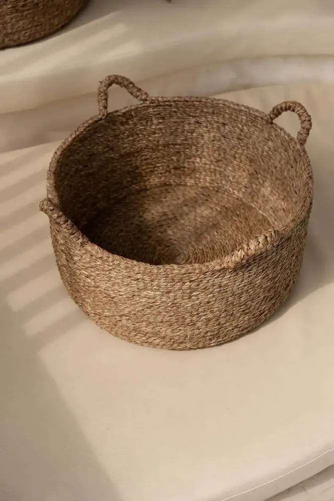 Shopping baskets - Les Quatre Mains Baskets - Natural - M - BAZAR BIZAR LIVING