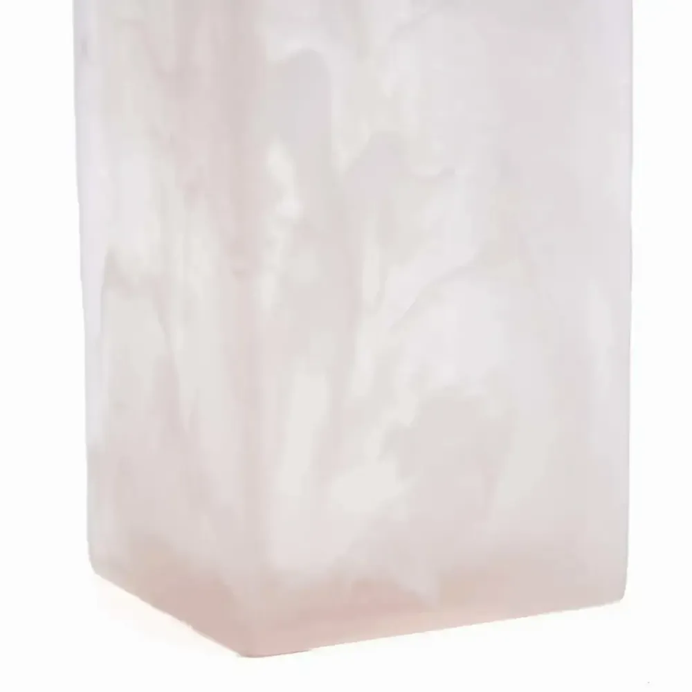 Porte-savons - Le Distributeur De Savon En Résine - Rose Blanc - BAZAR BIZAR LIVING
