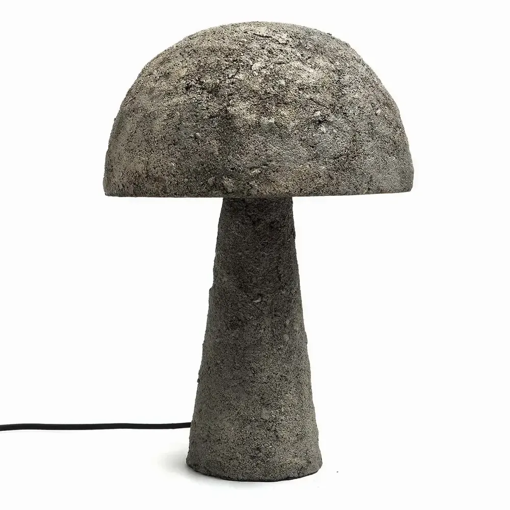 Lampes de table - La Lampe De Table Concrete Mushroom - BAZAR BIZAR LIVING