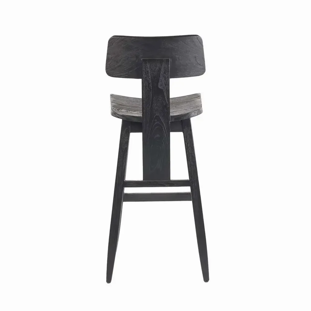Stools - The LovYa Bar Stool - Black - BAZAR BIZAR LIVING