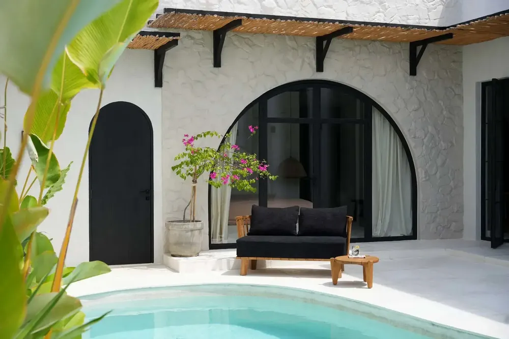 Sofas - The Malawi Two Seater - Natural Black - BAZAR BIZAR LIVING