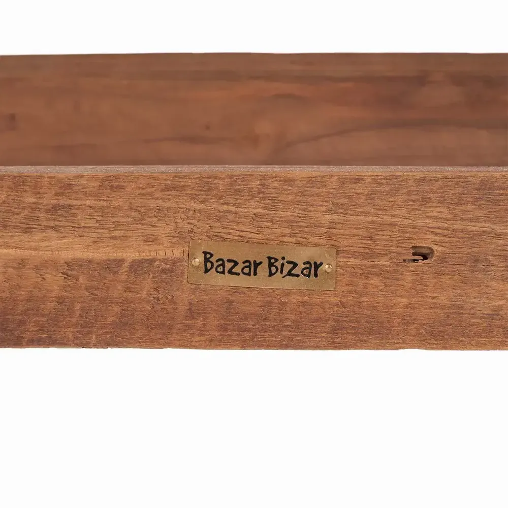 Decorative objects - The Beauteous Rustic Bench - Natural - BAZAR BIZAR LIVING