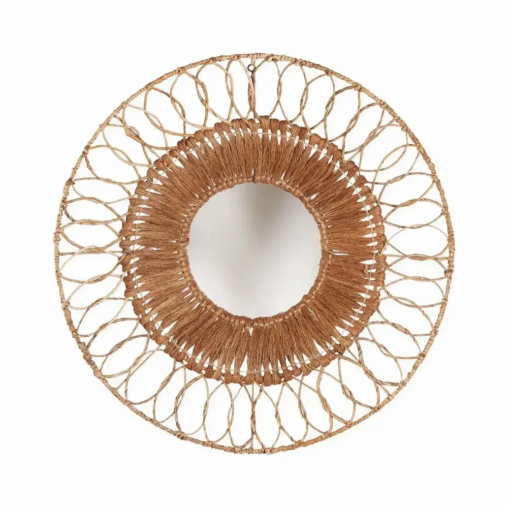 Miroirs - Le Miroir Montezuma - Naturel - BAZAR BIZAR LIVING