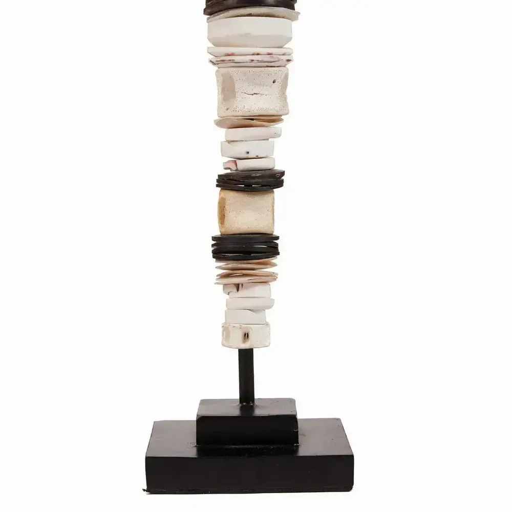 Other wall decoration - The Money Shell on Stand - Black White - S - BAZAR BIZAR LIVING