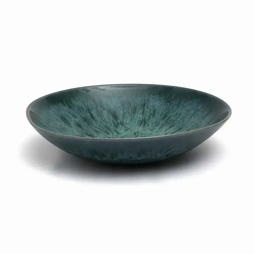 Assiettes au quotidien - L’Assiette à Pâtes Aqua - Set de 4. - BAZAR BIZAR LIVING