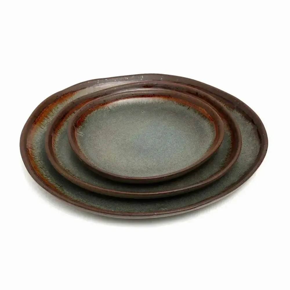 Everyday plates - The Côa Salad Plate - Set of 6 - BAZAR BIZAR LIVING