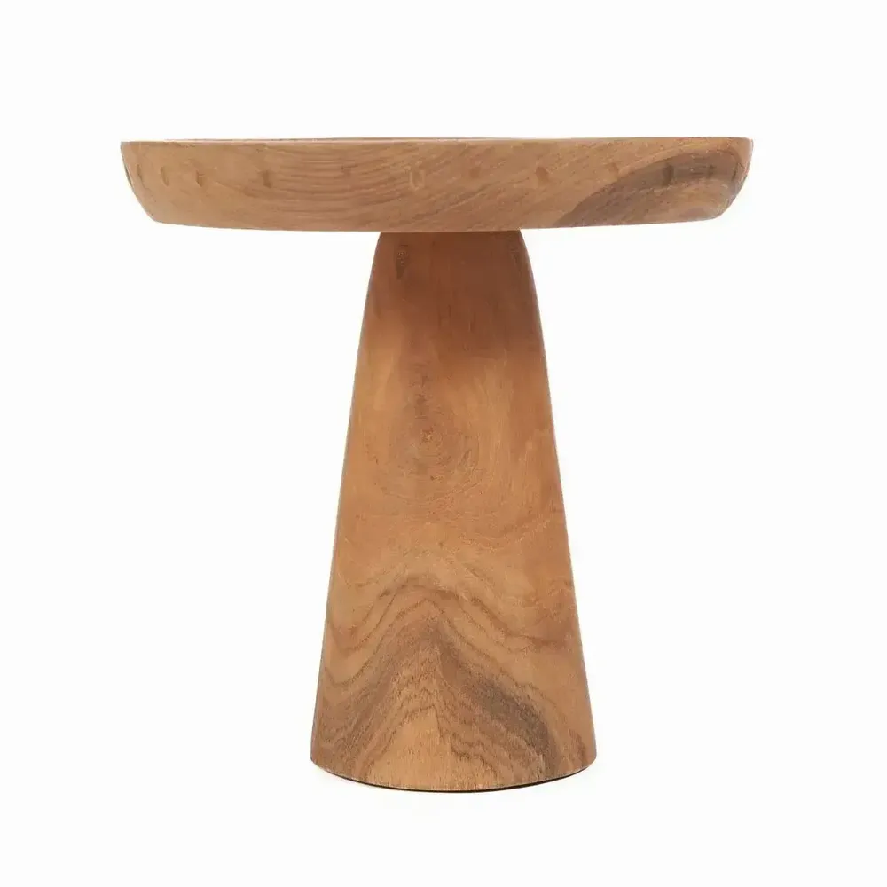 Platter and bowls - The Titik Cake Dish - Natural - BAZAR BIZAR LIVING