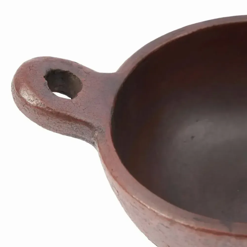 Mugs - The Ethnic Bowl with Handle - Terracotta - M - BAZAR BIZAR LIVING