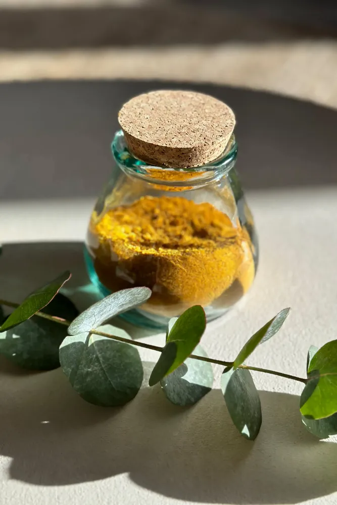 Glass - The Belly Glass Pot - Blue - S - BAZAR BIZAR LIVING