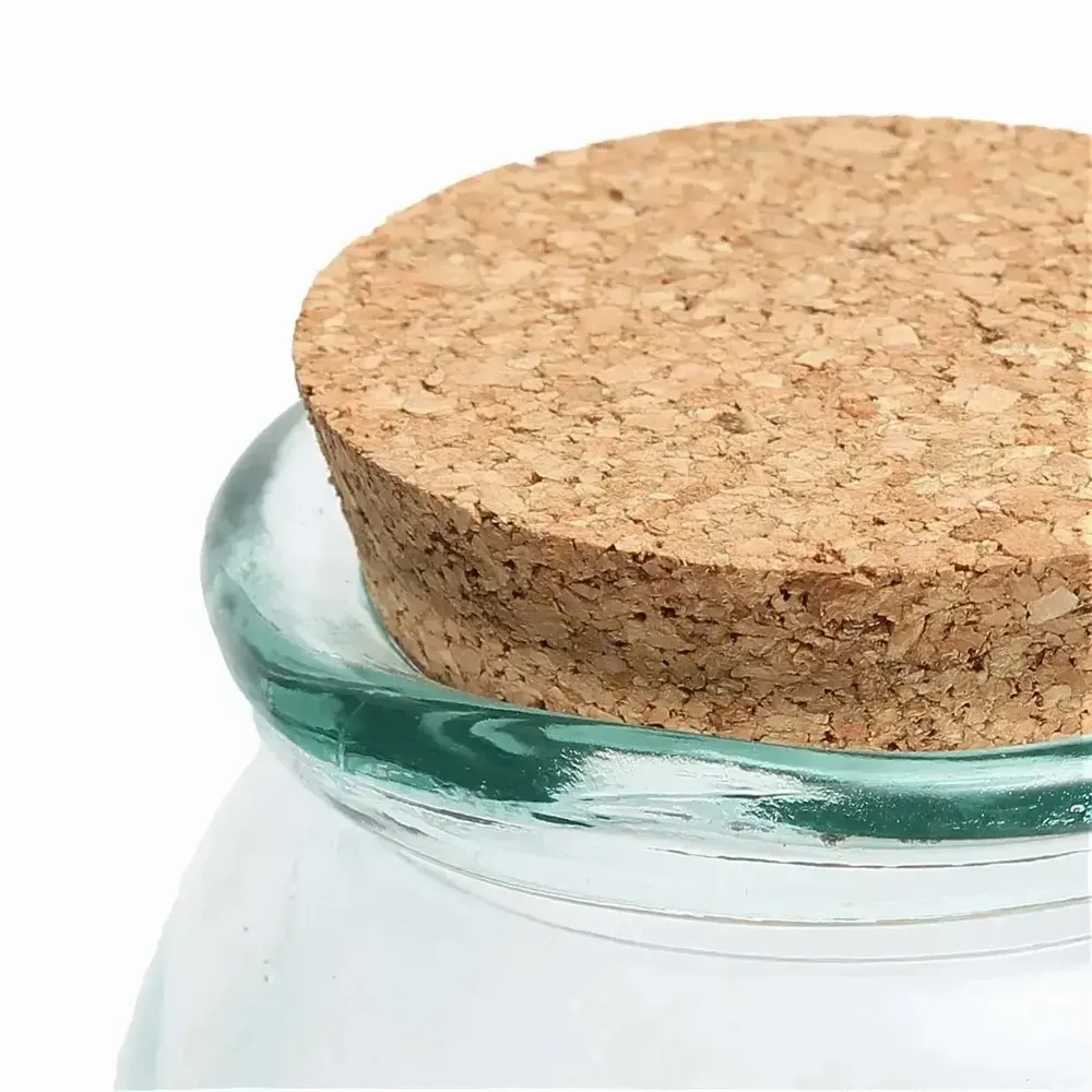 Glass - The Belly Glass Pot - Blue - S - BAZAR BIZAR LIVING