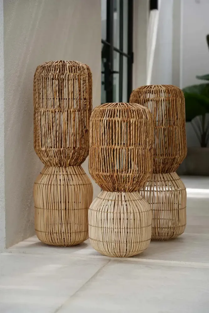 Abat-jours - L'Abat-jour ChemChem - Naturel - XL - BAZAR BIZAR LIVING